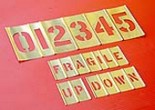 Stencils and Supplies
